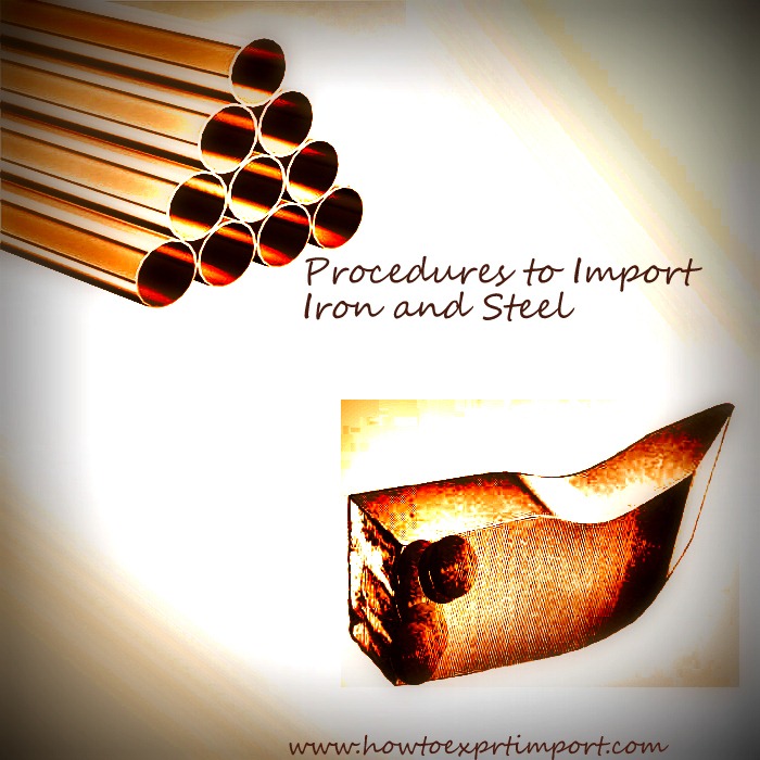 How to import Iron and Steel